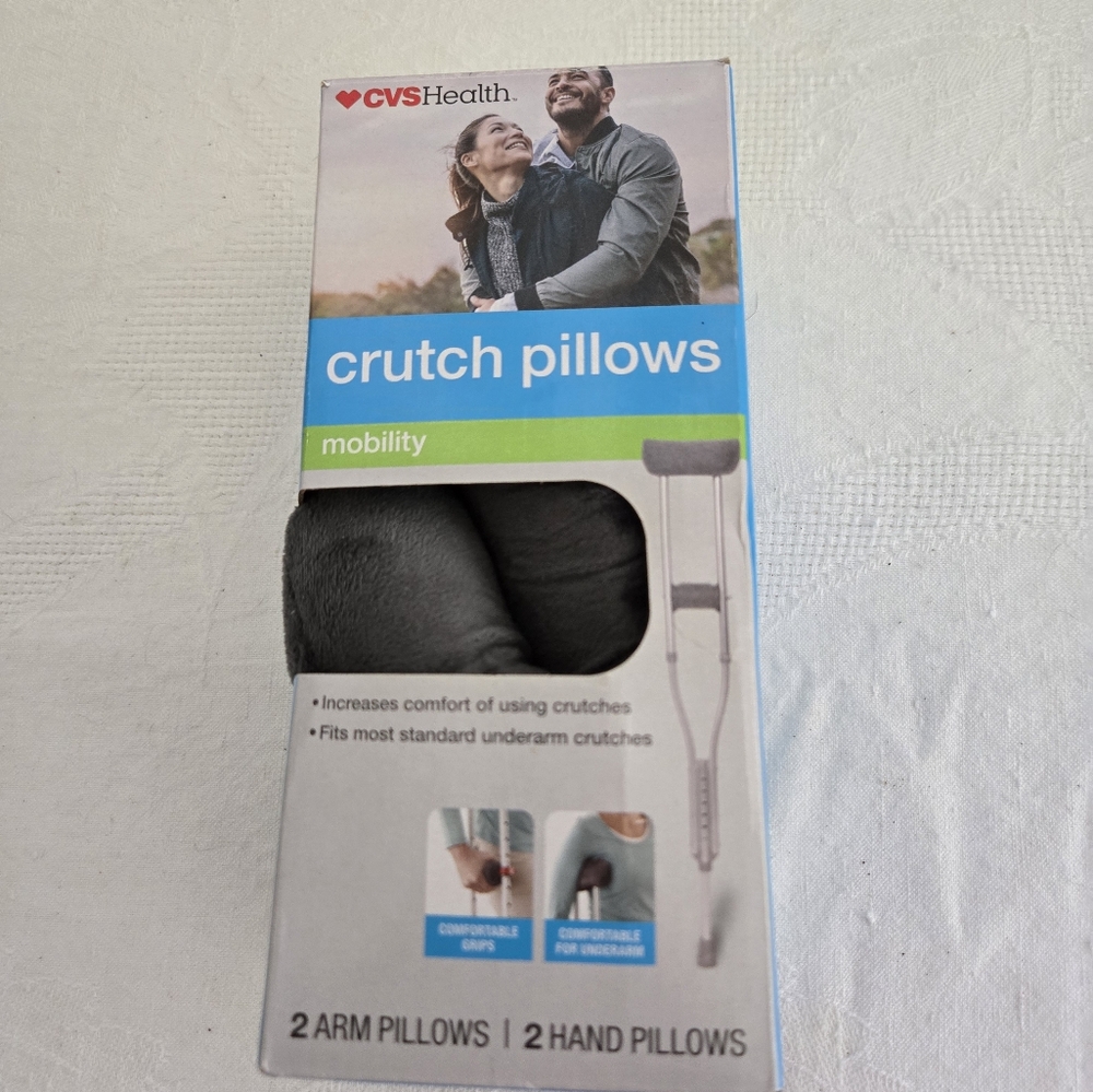CVS Health Gray Crutch Pillows
